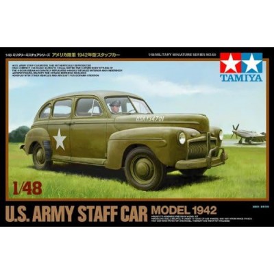 US ARMY STAFF CAR MODEL 1942 - 1/48 SCALE - TAMIYA 32559